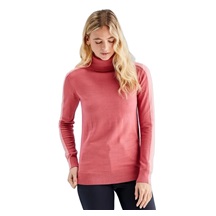 Ping Lockett Roll neck dámský svetr, rose/muted pink