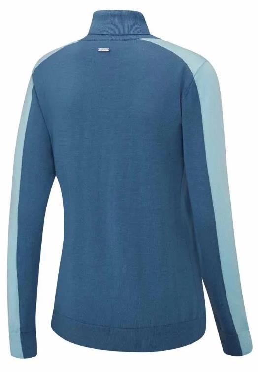 Ping Lockett Roll neck dámský svetr, blue fusion/crystal blue