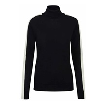 Ping Lockett Roll neck dámský svetr, black/chalk