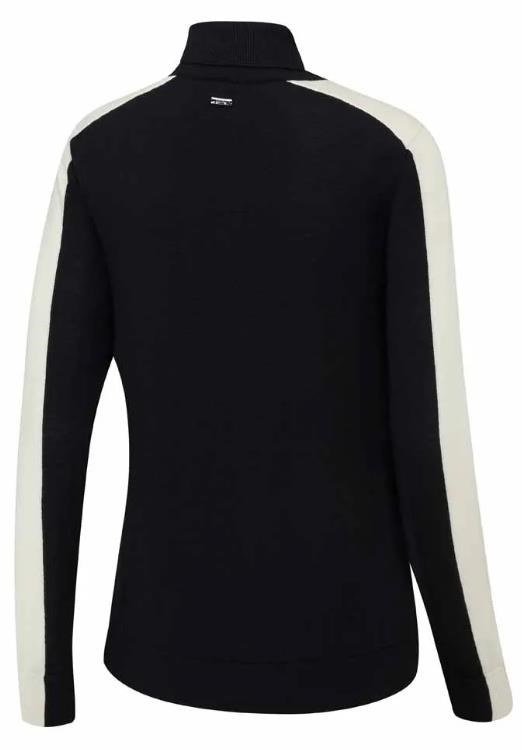 Ping Lockett Roll neck dámský svetr, black/chalk