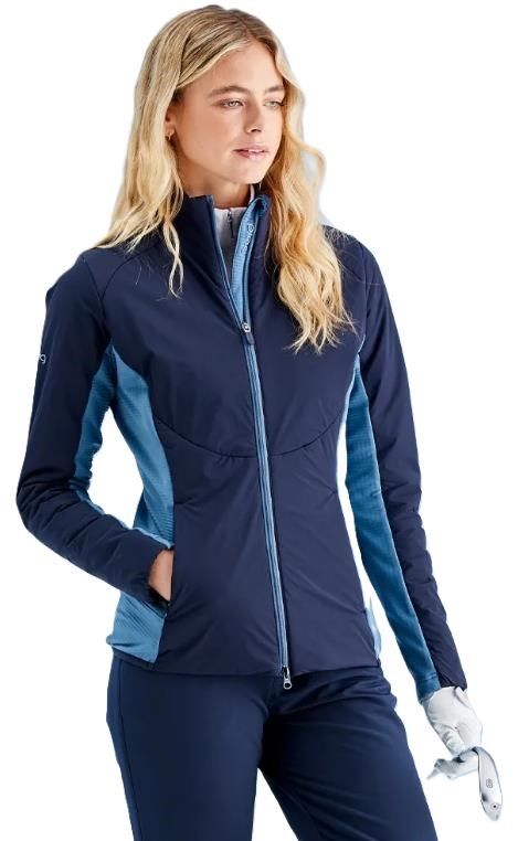 Ping Casey insulated hybrid dámská bunda, navy/blue fusion