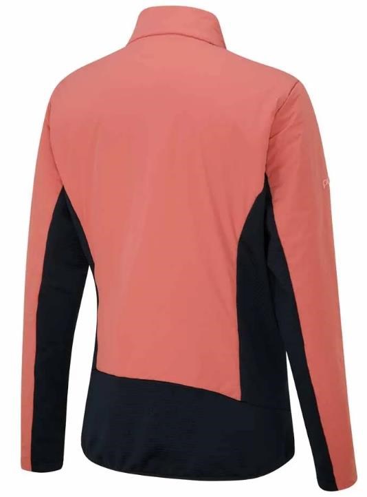 Ping Casey insulated hybrid dámská bunda, rose/navy