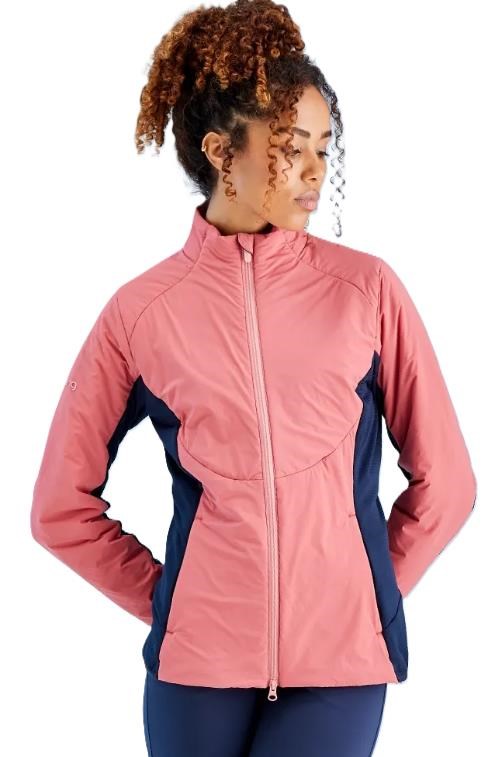 Ping Casey insulated hybrid dámská bunda, rose/navy