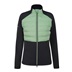 Ping Clare Zoned fleece dámská bunda, black/eucalyptus multi
