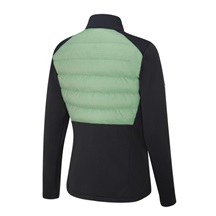 Ping Clare Zoned fleece dámská bunda, black/eucalyptus multi