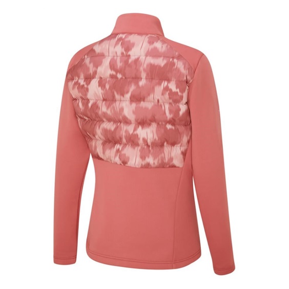 Ping Clare Zoned fleece dámská bunda, rose/rose multi