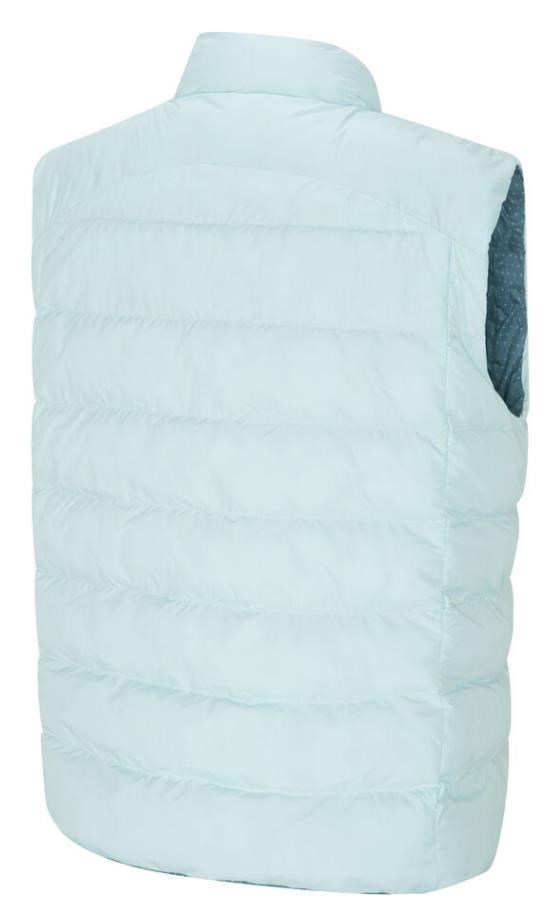Ping Samantha Clo® insulated reversible dámská vesta, opal/blue fusion multi