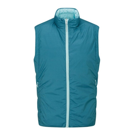 Ping Samantha Clo® insulated reversible dámská vesta, opal/blue fusion multi