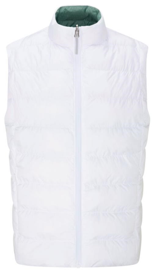 Ping Samantha Clo® insulated reversible dámská vesta, white/eucalyptus multi