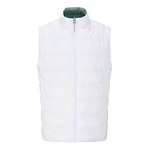 Ping Samantha Clo® insulated reversible dámská vesta, white/eucalyptus multi