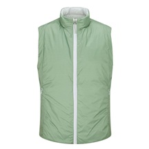 Ping Samantha Clo® insulated reversible dámská vesta, white/eucalyptus multi