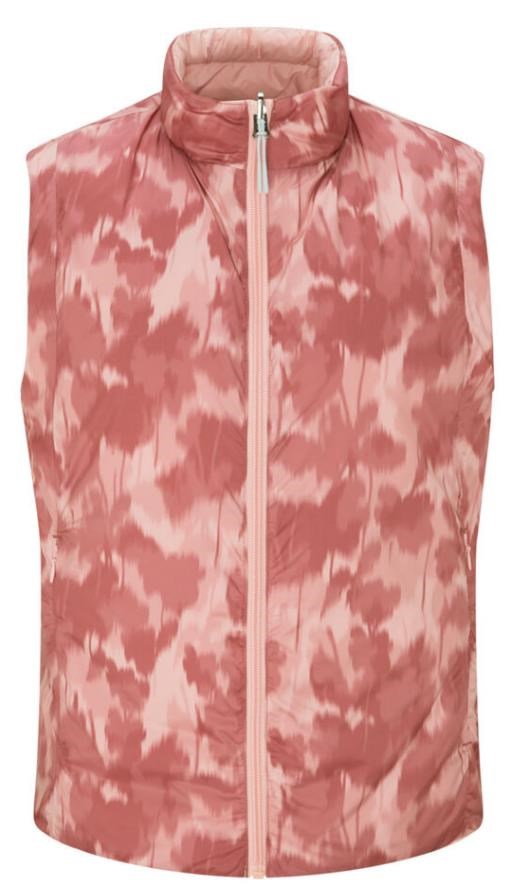 Ping Samantha Clo® insulated reversible dámská vesta, quartz/rose multi
