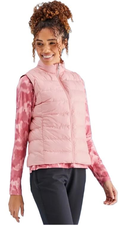Ping Samantha Clo® insulated reversible dámská vesta, quartz/rose multi