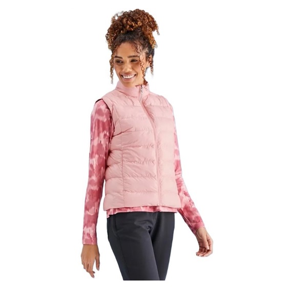 Ping Samantha Clo® insulated reversible dámská vesta, quartz/rose multi