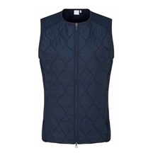 Ping Seren insulated collarless dámská vesta, modrá