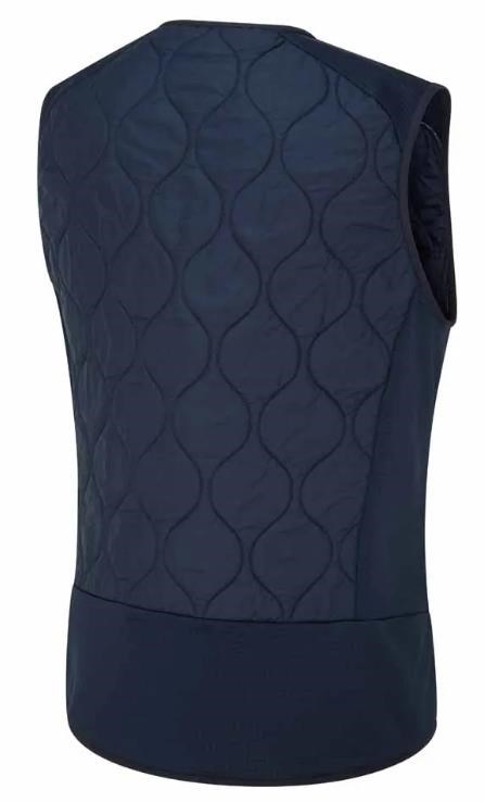 Ping Seren insulated collarless dámská vesta, modrá
