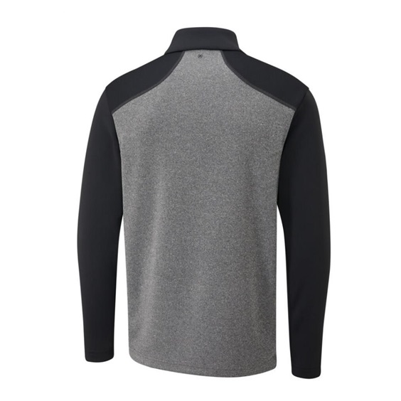 Ping Ramsey pánská mikina, black marl/black