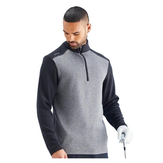 Ping Ramsey pánská mikina, black marl/black