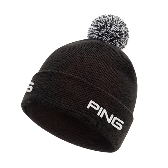 PING Cresting Knit pánská zimní čepice, černá