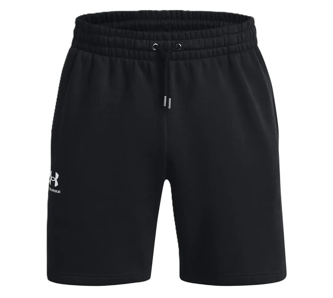 Under Armour Essential Fleece pánské kraťasy, černé
