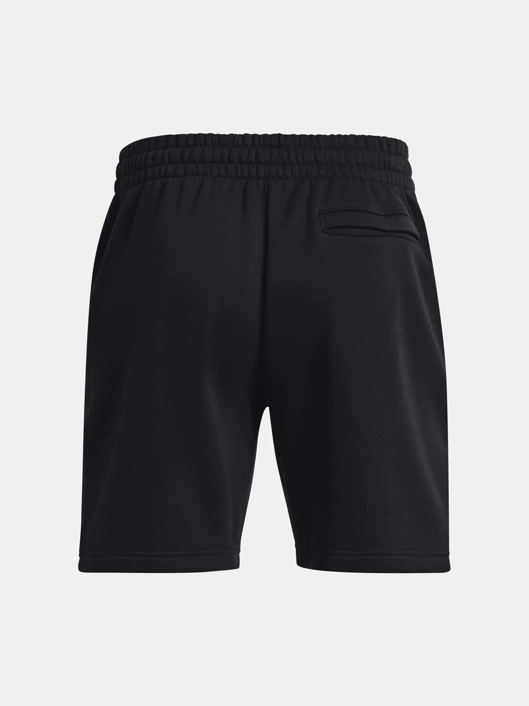 Under Armour Essential Fleece pánské kraťasy, černé