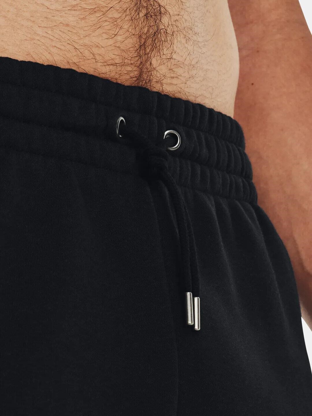 Under Armour Essential Fleece pánské kraťasy, černé