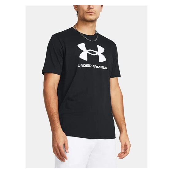 Under Armour Sportstyle Logo Update pánské tričko, černé