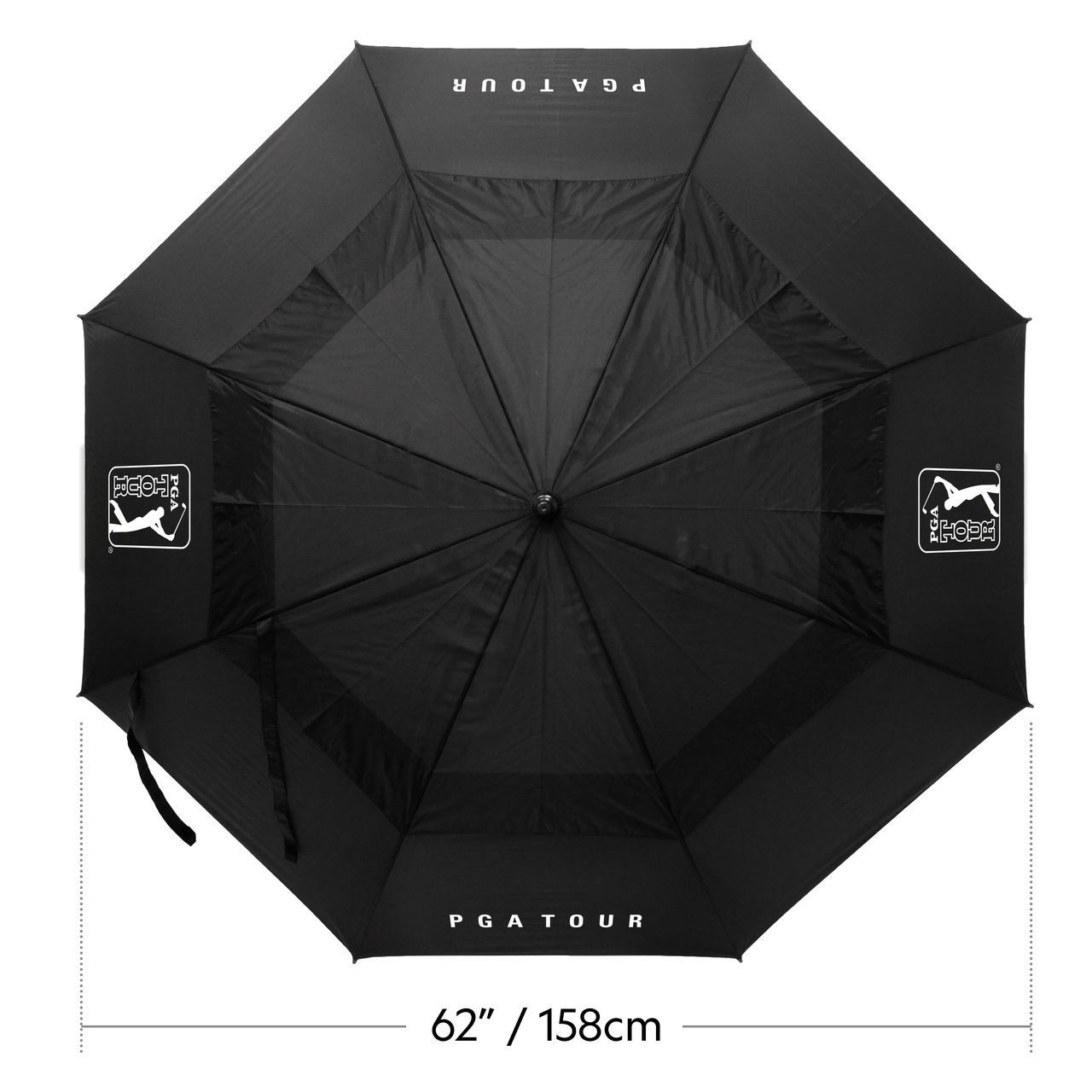 PGA Tour Windproof Double Canopy deštník 62"