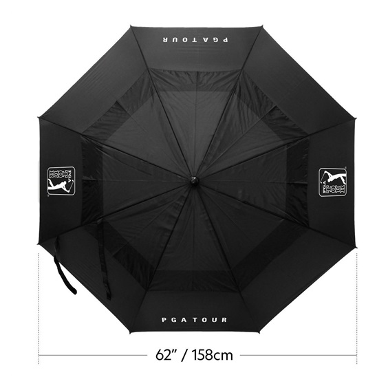 PGA Tour Windproof Double Canopy deštník 62"