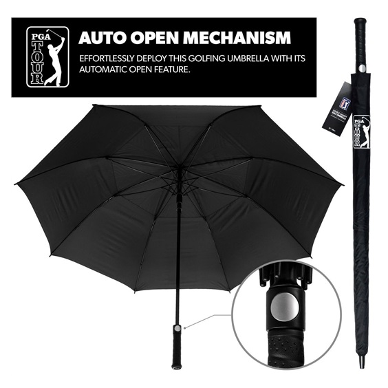 PGA Tour Windproof Double Canopy deštník 62"