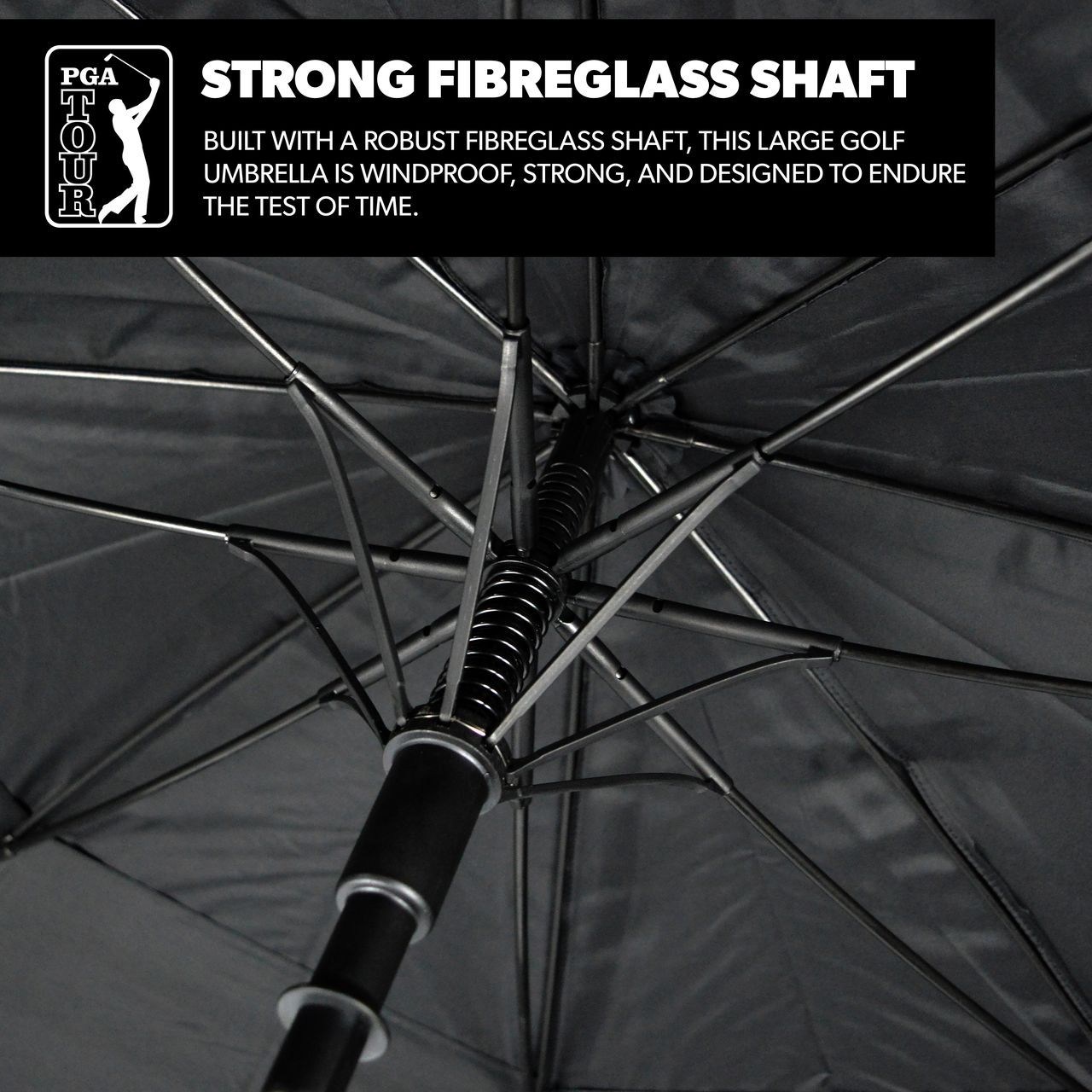 PGA Tour Windproof Double Canopy deštník 62"
