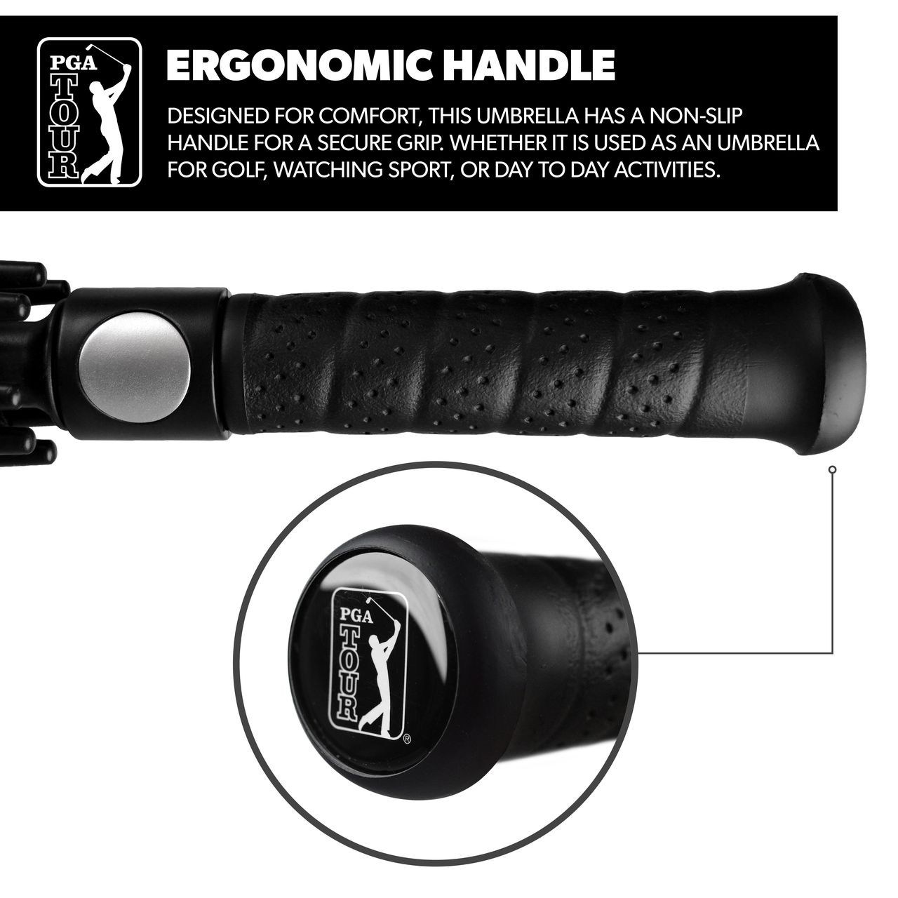 PGA Tour Windproof Double Canopy deštník 62"