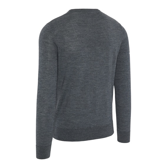 Callaway Crew Neck Merino Mix pánský svetr, šedý