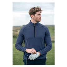 Callaway Brushed Rib 1/4 Zip pánská mikina, modrá