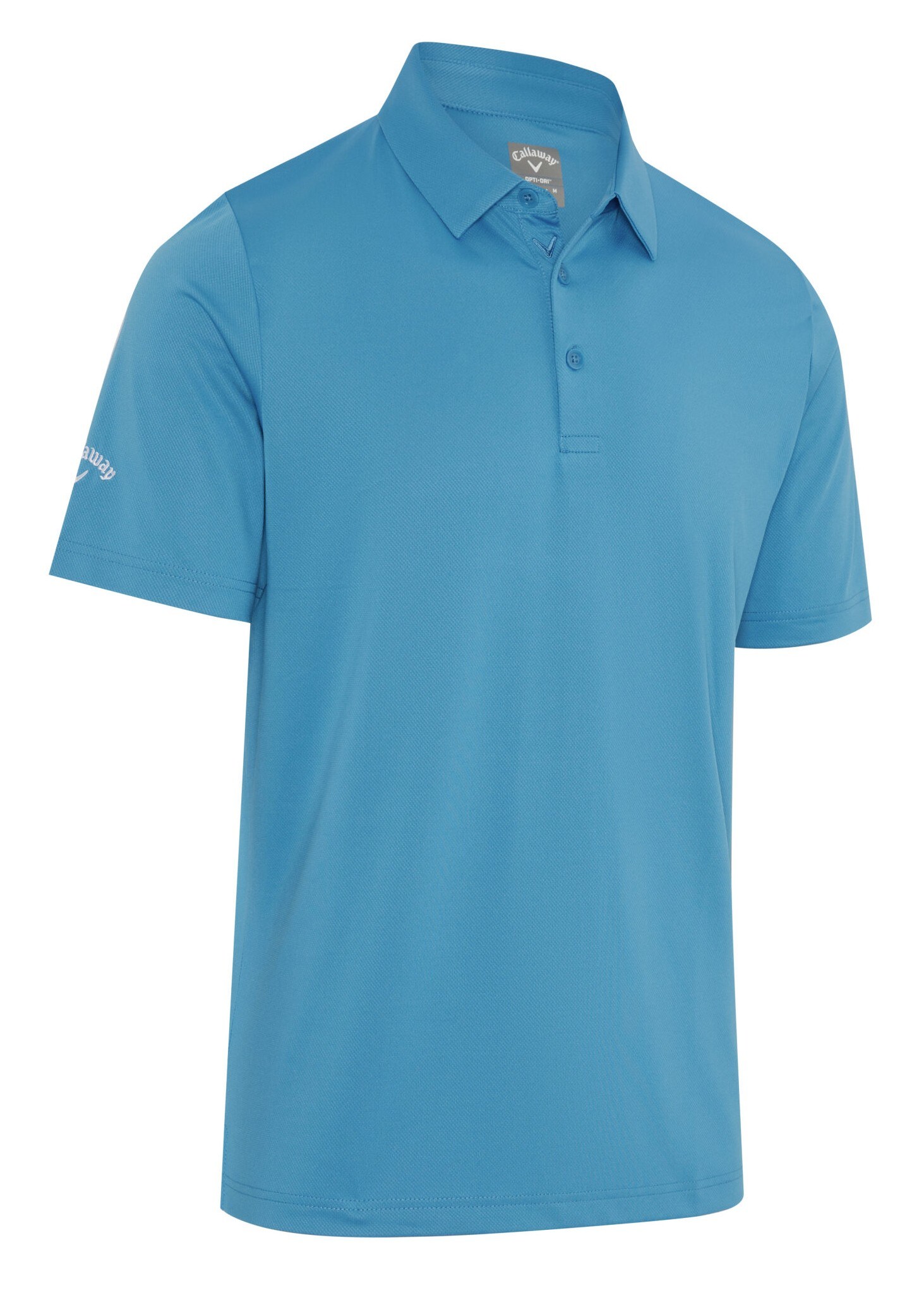 Callaway Swing Tech Tour Fit Solid pánské polo, cendre blue