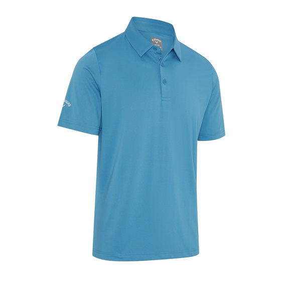 Callaway Swing Tech Tour Fit Solid pánské polo, cendre blue