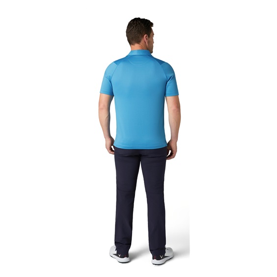 Callaway Swing Tech Tour Fit Solid pánské polo, cendre blue