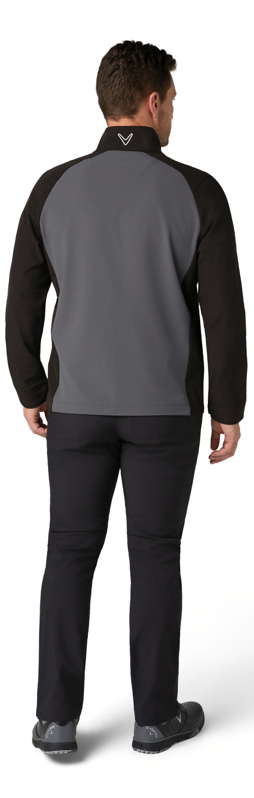 Callaway 1/2 Zip Wind pánská bunda, caviar