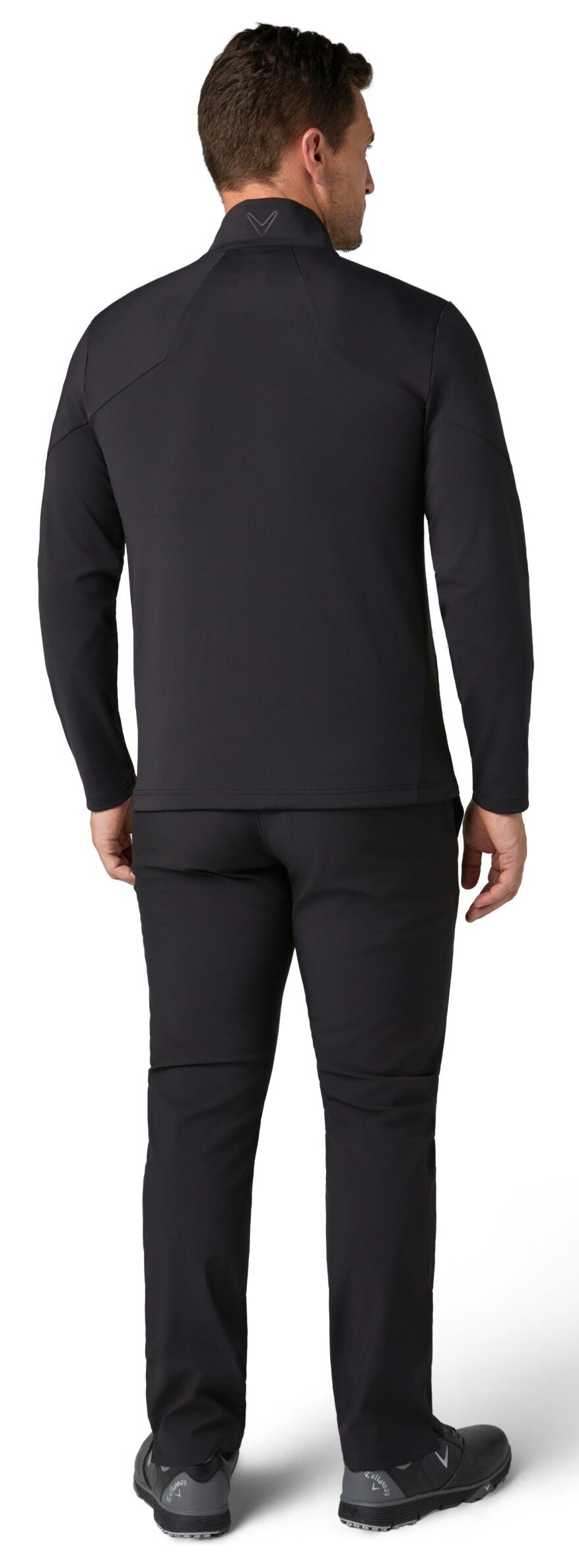 Callaway Mixed Media Full Zip pánská bunda, caviar