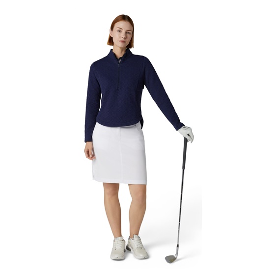 Callaway 1/2 Zip Quilted Knit dámská mikina, tmavě modrá