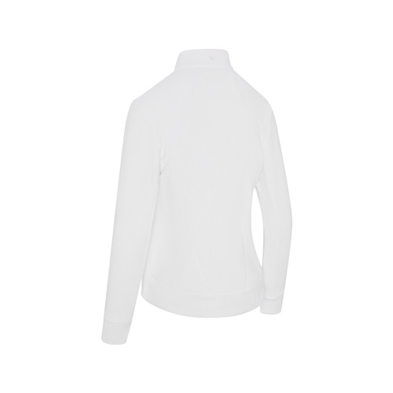 Callaway Stretch Waffle Knit Fleece dámská bunda, bílá