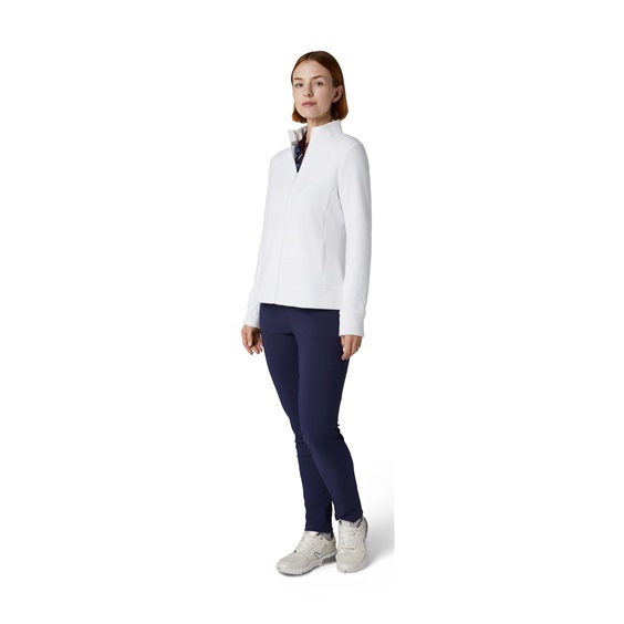 Callaway Stretch Waffle Knit Fleece dámská bunda, bílá
