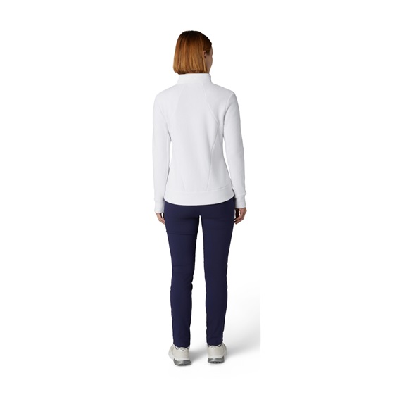 Callaway Stretch Waffle Knit Fleece dámská bunda, bílá