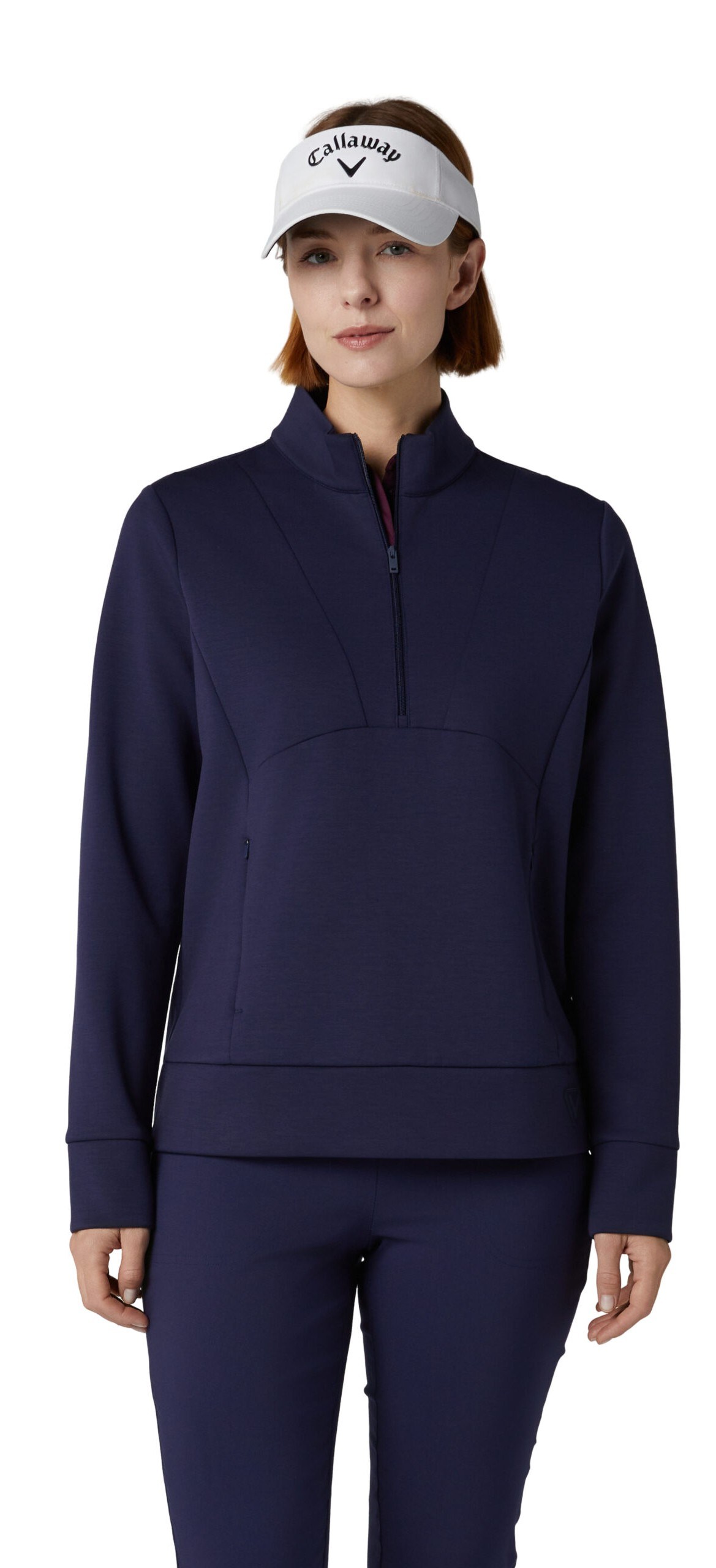 Callaway 1/2 Zip Soft Touch dámská mikina, tmavě modrá