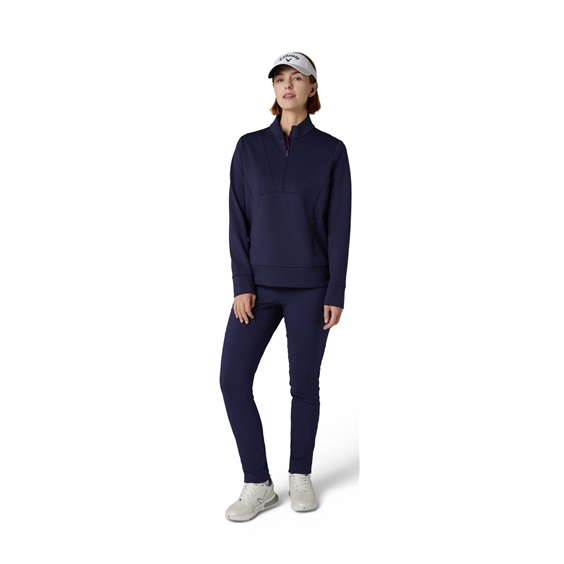 Callaway 1/2 Zip Soft Touch dámská mikina, tmavě modrá