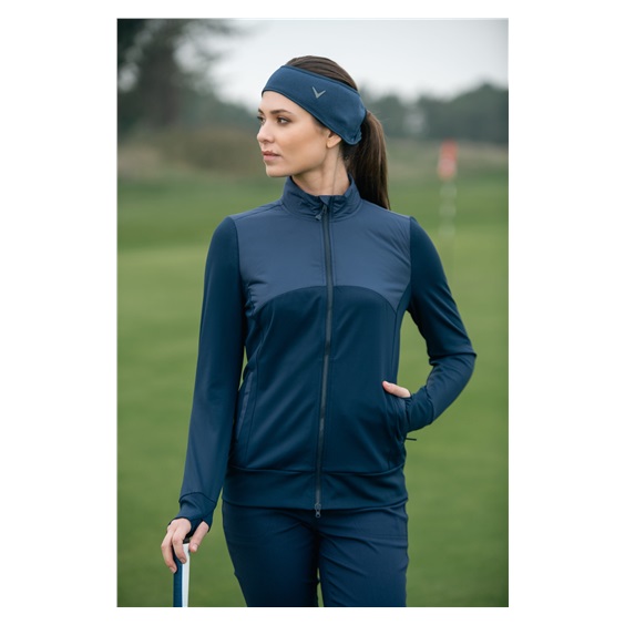 Callaway Technical Full Zip dámská bunda, tmavě modrá