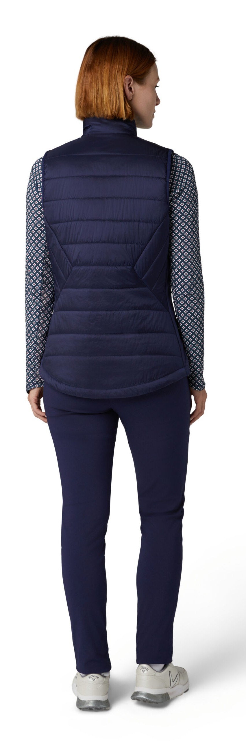 Callaway Quilted Puffer dámská vesta, tmavě modrá