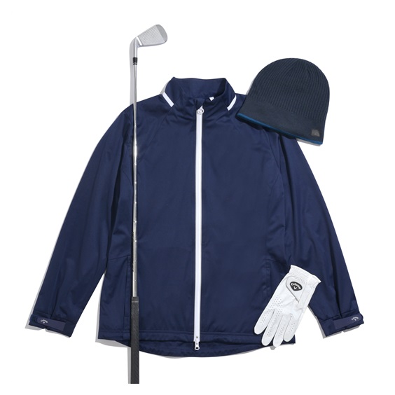 Callaway Wind & Water Resistant dámská bunda, tmavě modrá