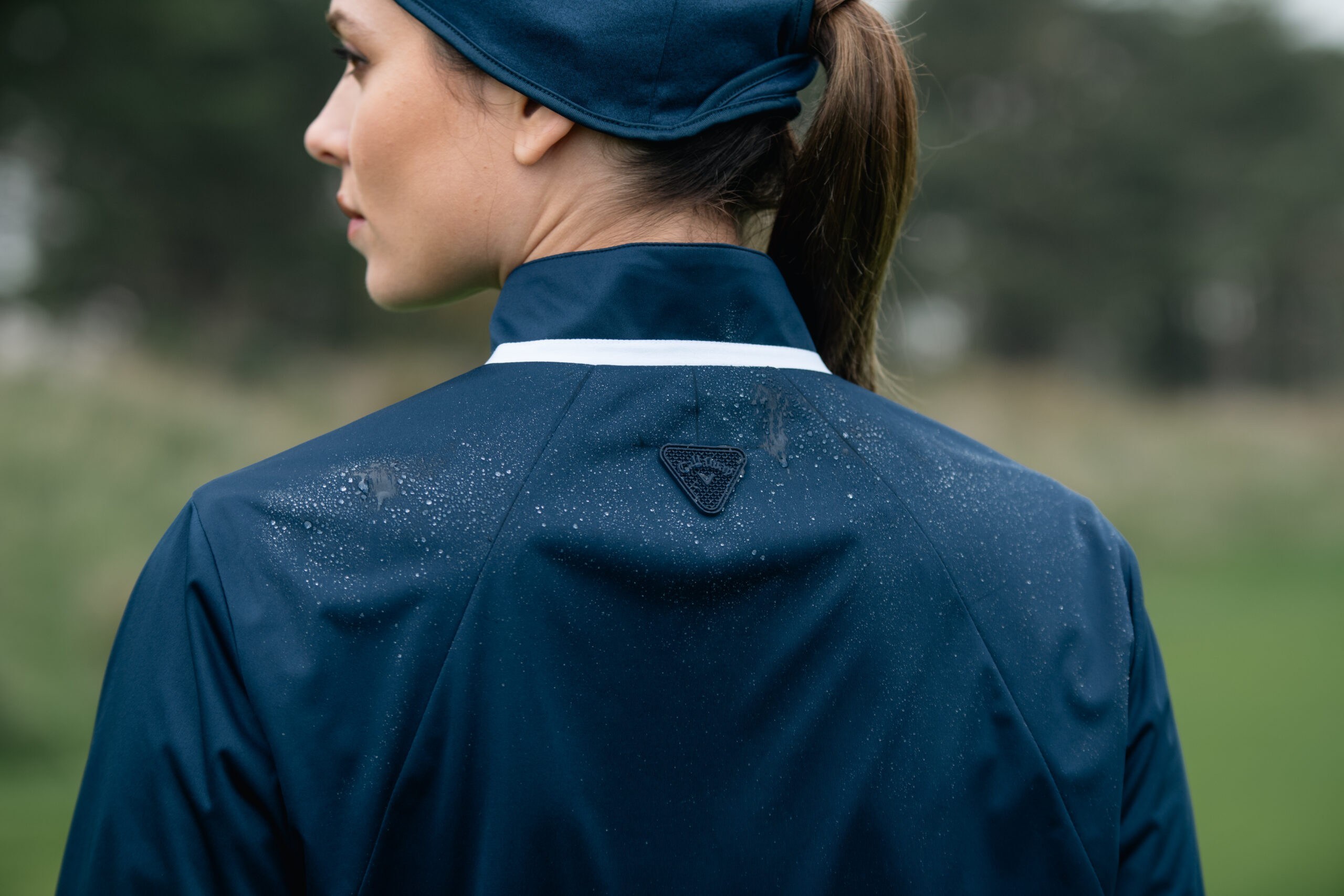 Callaway Wind & Water Resistant dámská bunda, tmavě modrá