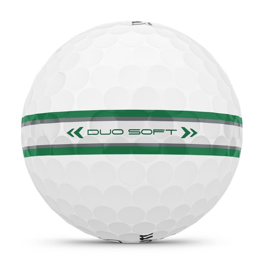 Wilson Duo Soft TRK360 golfové míčky, bílo/zelené